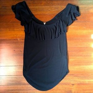 Free People Black Top.